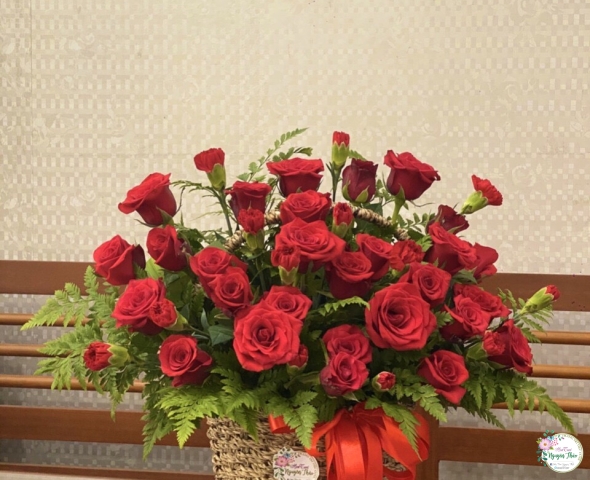Giỏ Hoa Chúc Mừng 26