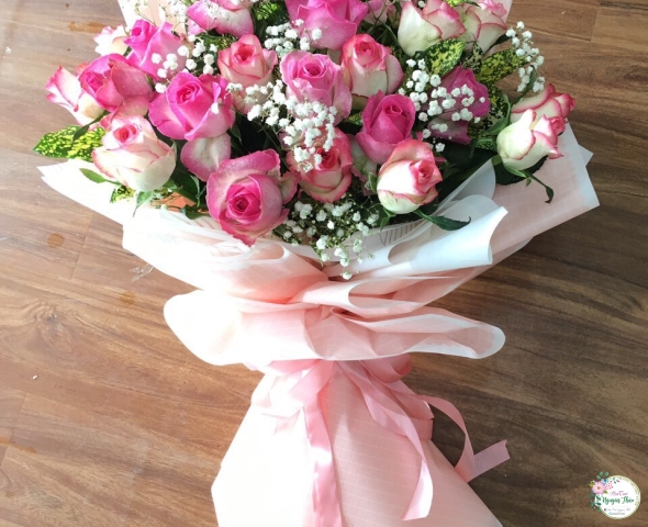 Mẫu Hoa Bó 01