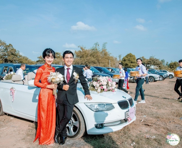 Trang trí xe hoa 07