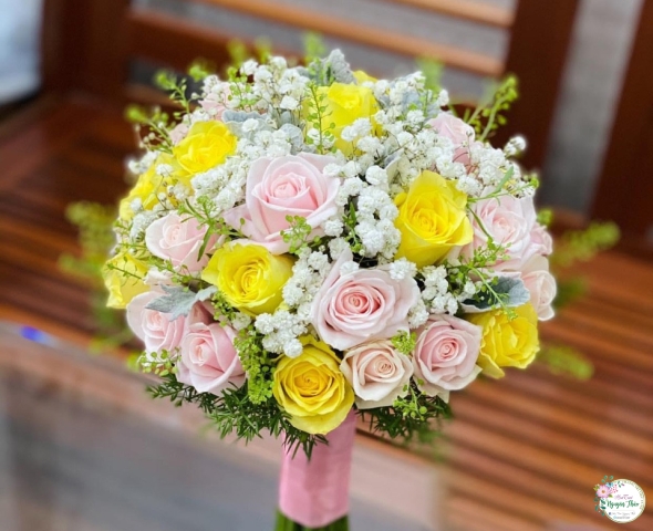 Hoa Cầm Tay Cô Dâu Mẫu 11