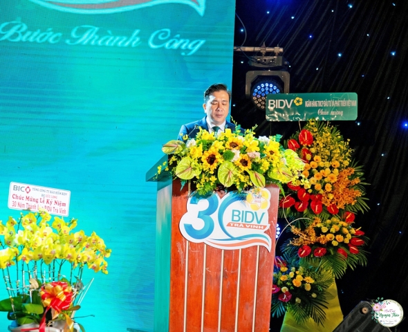 TỔ CHỨC LỄ KỶ NIỆM THÀNH LẬP CHUYÊN NGHIỆP TẠI TP. TRÀ VINH - KỶ NIỆM 30 NĂM THÀNH LẬP NGÂN HÀNG BIDV